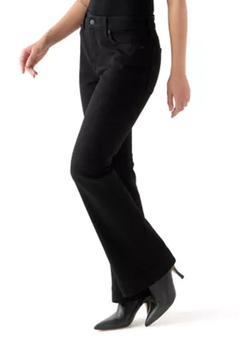 Petite High Rise Flare Jeans