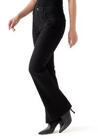 Petite High Rise Flare Jeans