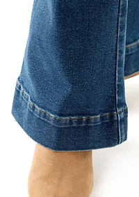 Petite High Rise Flare Jeans