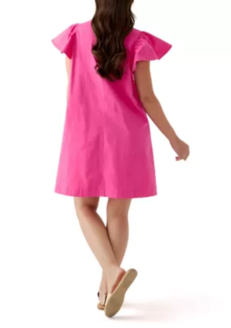 Petite Pink Spice Mini Dress