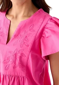 Petite Pink Spice Mini Dress