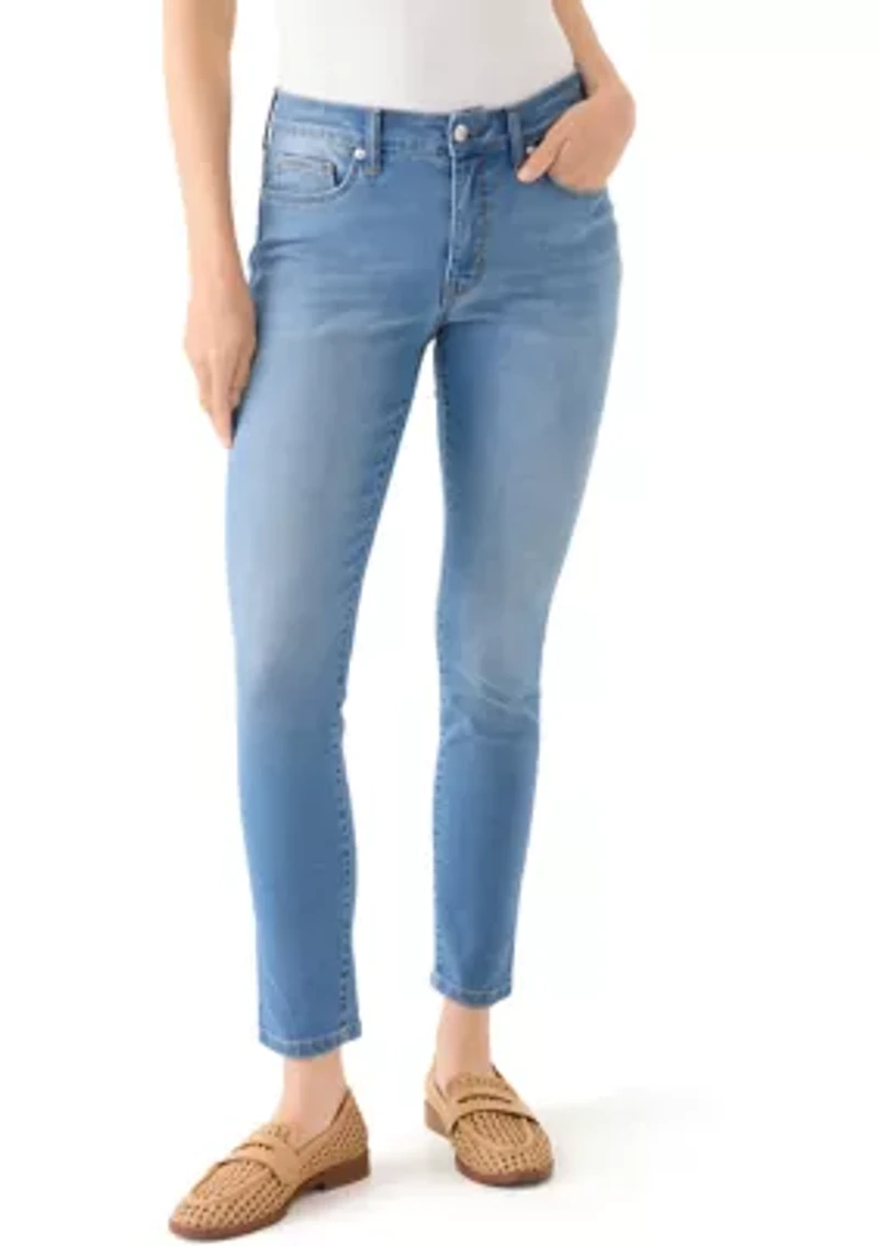 Women's Mid Rise Skinny Jeans