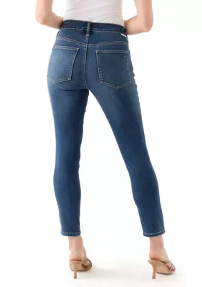 Petite Mid Rise Skinny Jeans