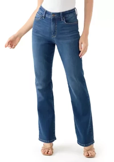Petite High Rise Bootcut Jeans