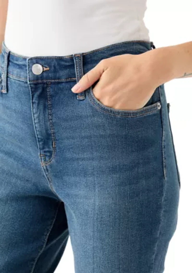 Petite High Rise Bootcut Jeans