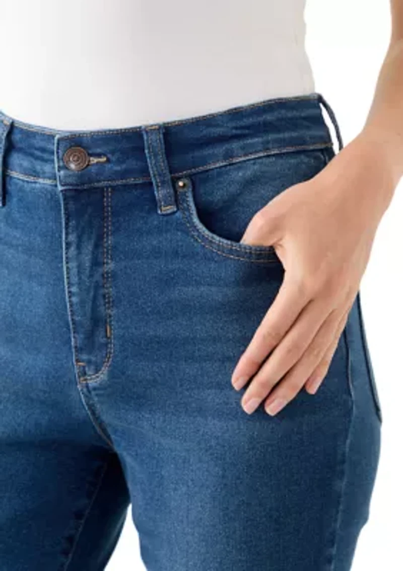 Petite High Rise Bootcut Jeans