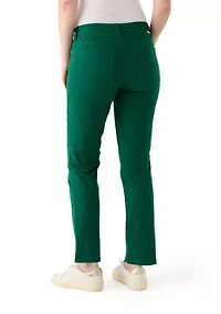 Women's Mid Rise Straight Leg Jeans