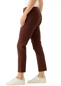 Women's Mid Rise Straight Leg Jeans