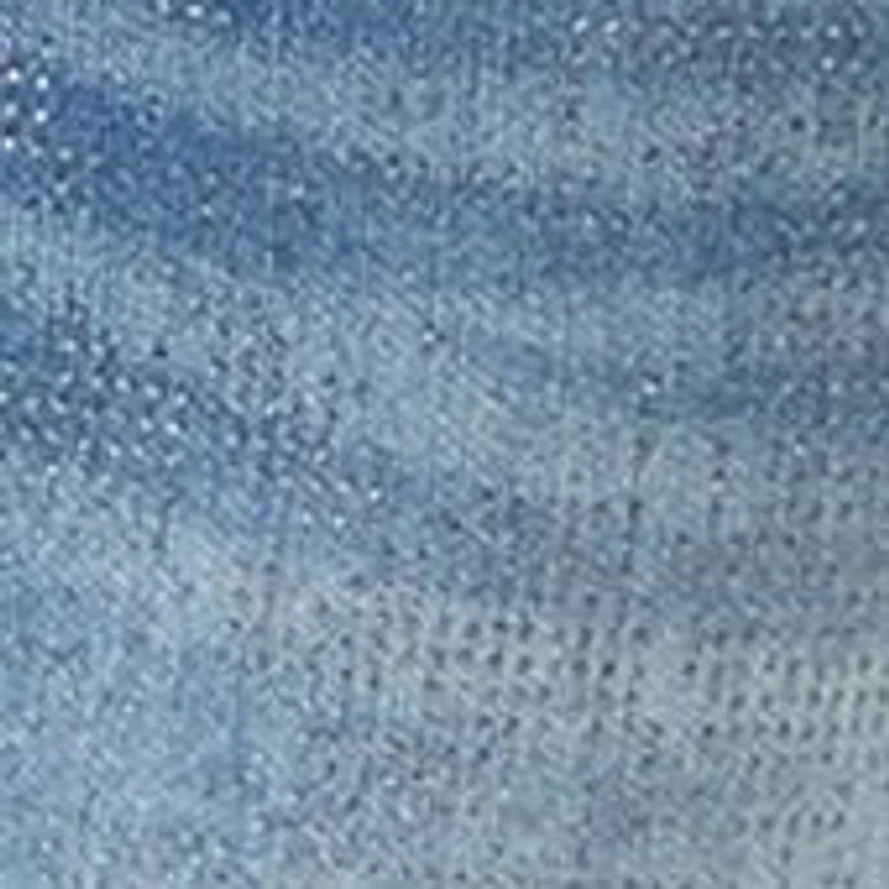Petite Glitter Denim Pants