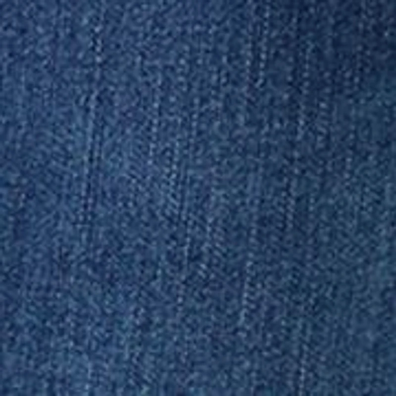 Women's Ruffle Hem Cropped Jeans