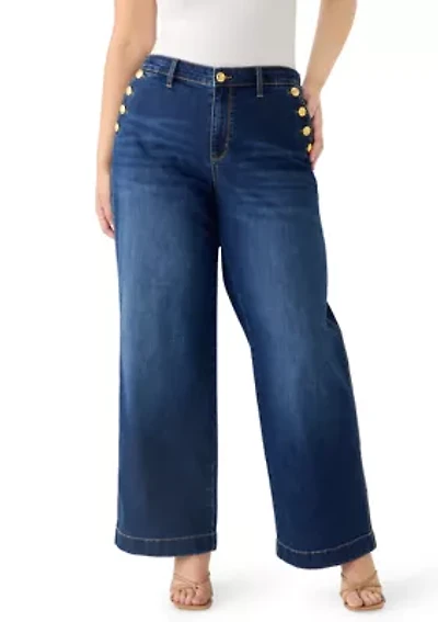 Plus Sailor Jeans