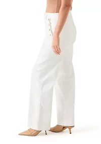 Petite Sailor Denim Pants