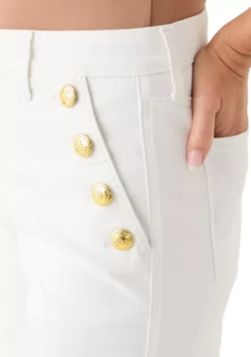 Petite Sailor Denim Pants