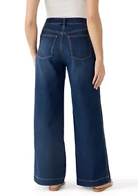 Petite Sailor Denim Pants