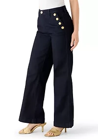 Petite Sailor Denim Pants