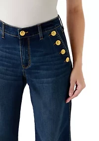 Petite Sailor Denim Pants
