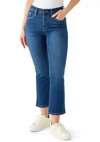 Petite Ankle Length Flare Jeans
