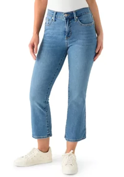 Petite Ankle Length Flare Jeans