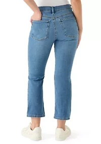 Petite Ankle Length Flare Jeans