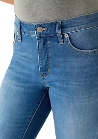 Women's Scalloped Cropped Kick Flare Pants