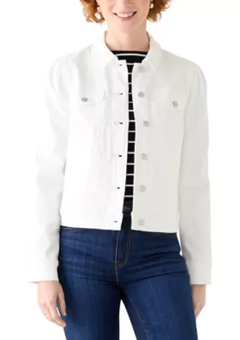 Women's Button Up Denim Jacket