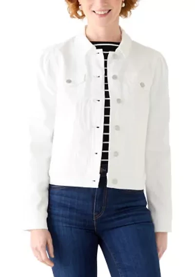 Women's Button Up Denim Jacket