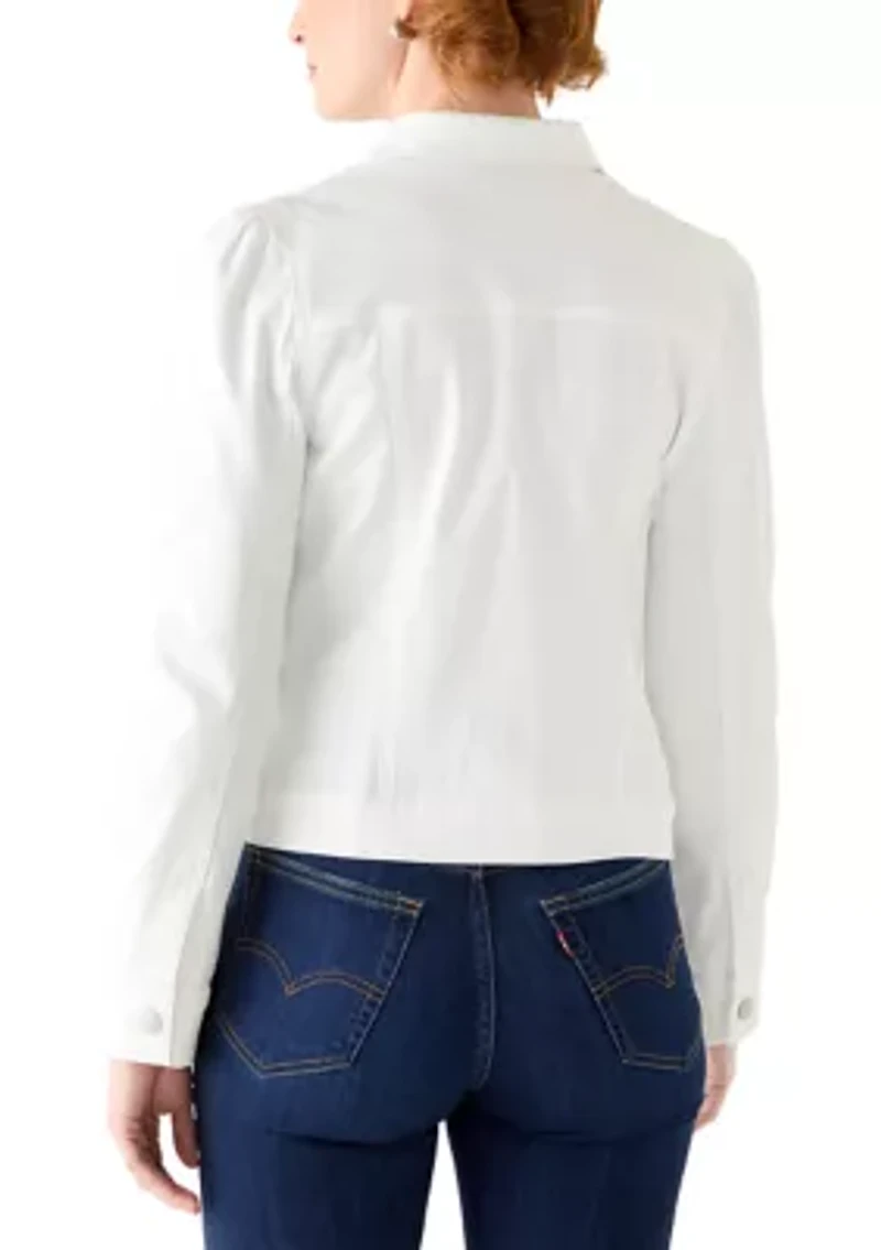 Women's Button Up Denim Jacket