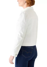 Women's Button Up Denim Jacket