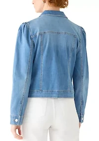 Women's Button Up Denim Jacket