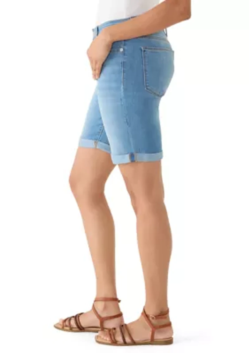 Women's Denim Bermuda Shorts