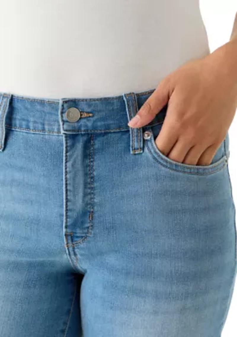 Women's Denim Bermuda Shorts