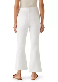 Women's High Rise Cropped Flare Pants