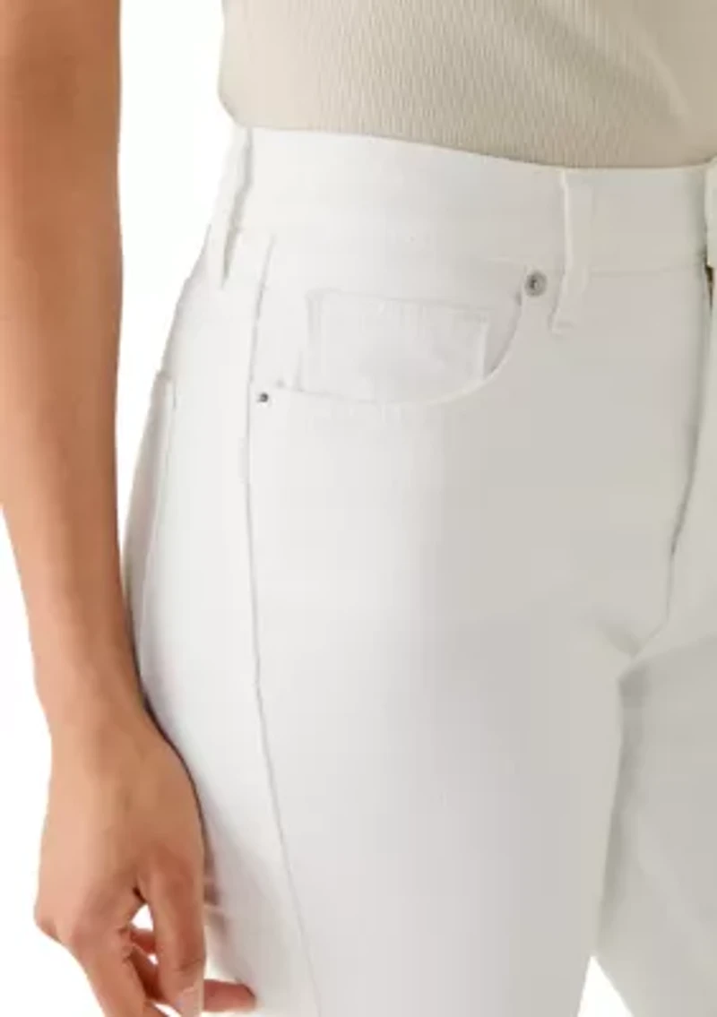 Women's High Rise Cropped Flare Pants