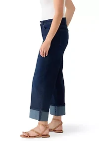 Women's Cropped Flare Jeans