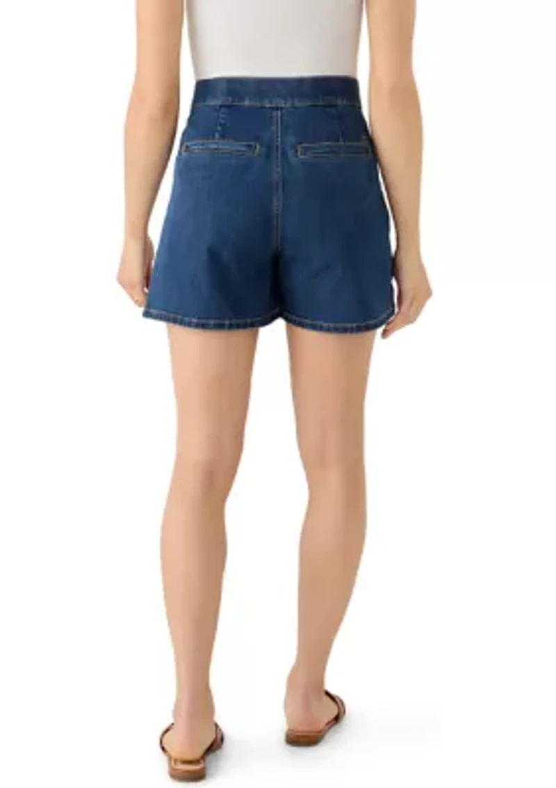 Petite Denim Skort