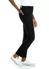 Women's Mid Rise Straight Jeans