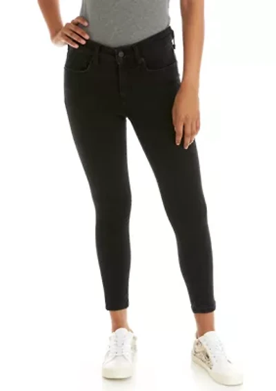 Petite Mid Rise Skinny Jeans - Short Length