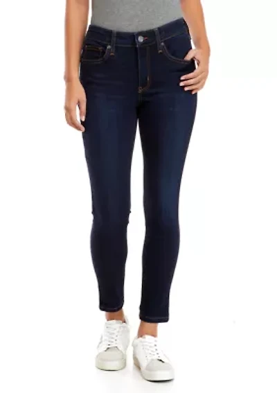 Petite Mid Rise Skinny Jeans