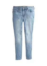 Petite Mid Rise Skinny Jeans
