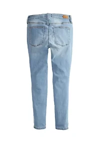 Petite Mid Rise Skinny Jeans