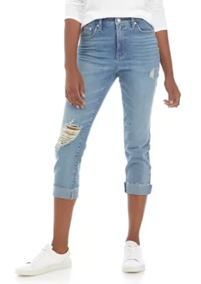 Petite High Rise Vintage Straight Jeans