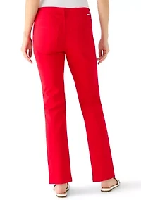 Women's Mid Rise Straight Leg Jeans