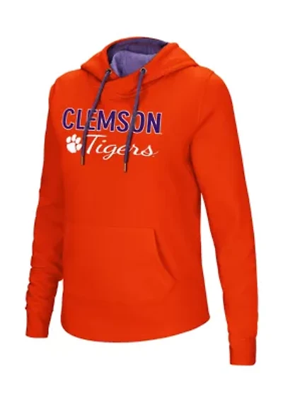 NCAA Clemson Tigers Graphic Crossover Pullover Hoodie