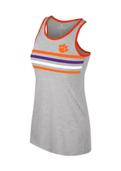 NCAA Clemson Tigers Sorority Row Tank Dress