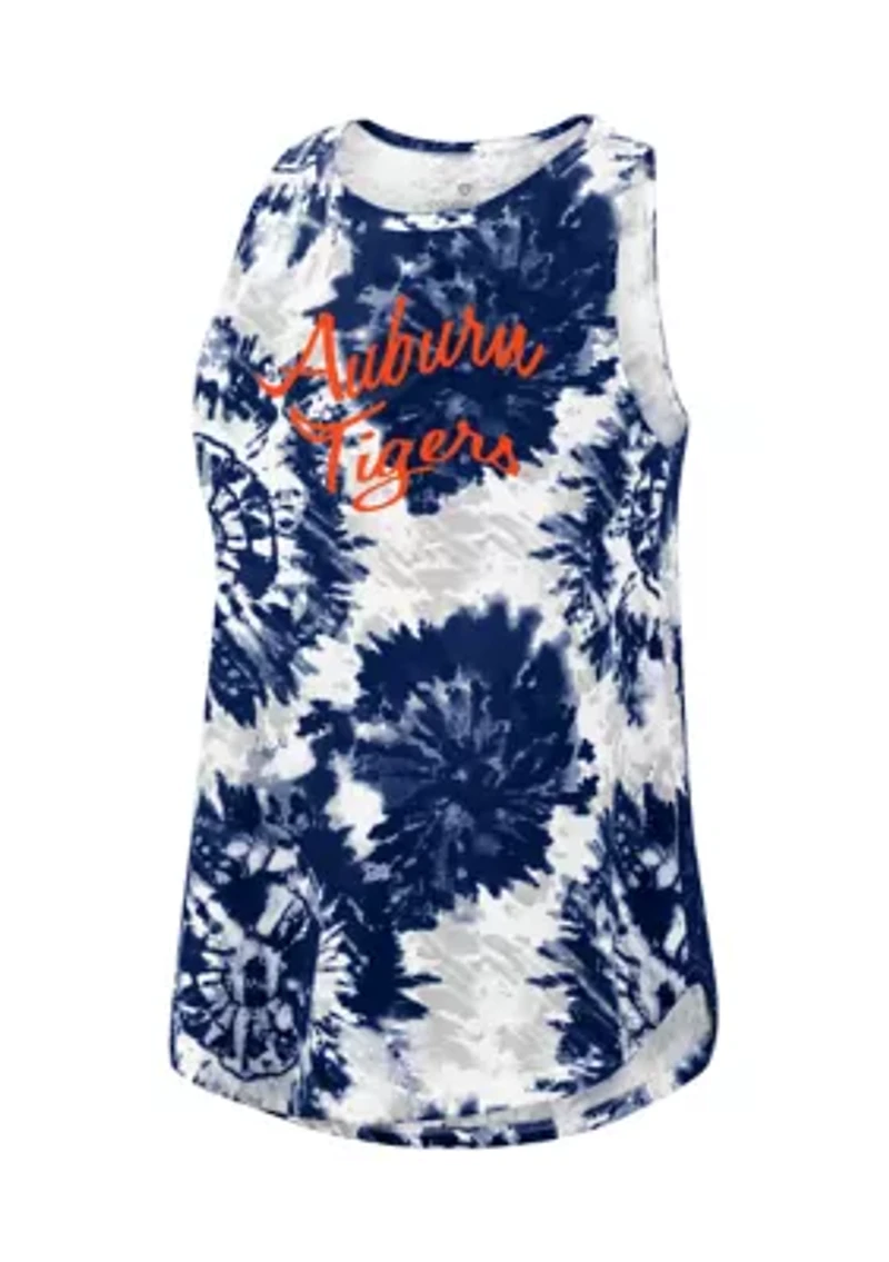 NCAA Auburn Tigers Tie Dye Graphic Tank