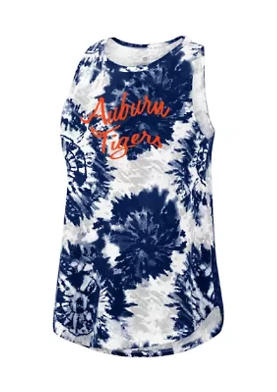 NCAA Auburn Tigers Tie Dye Graphic Tank