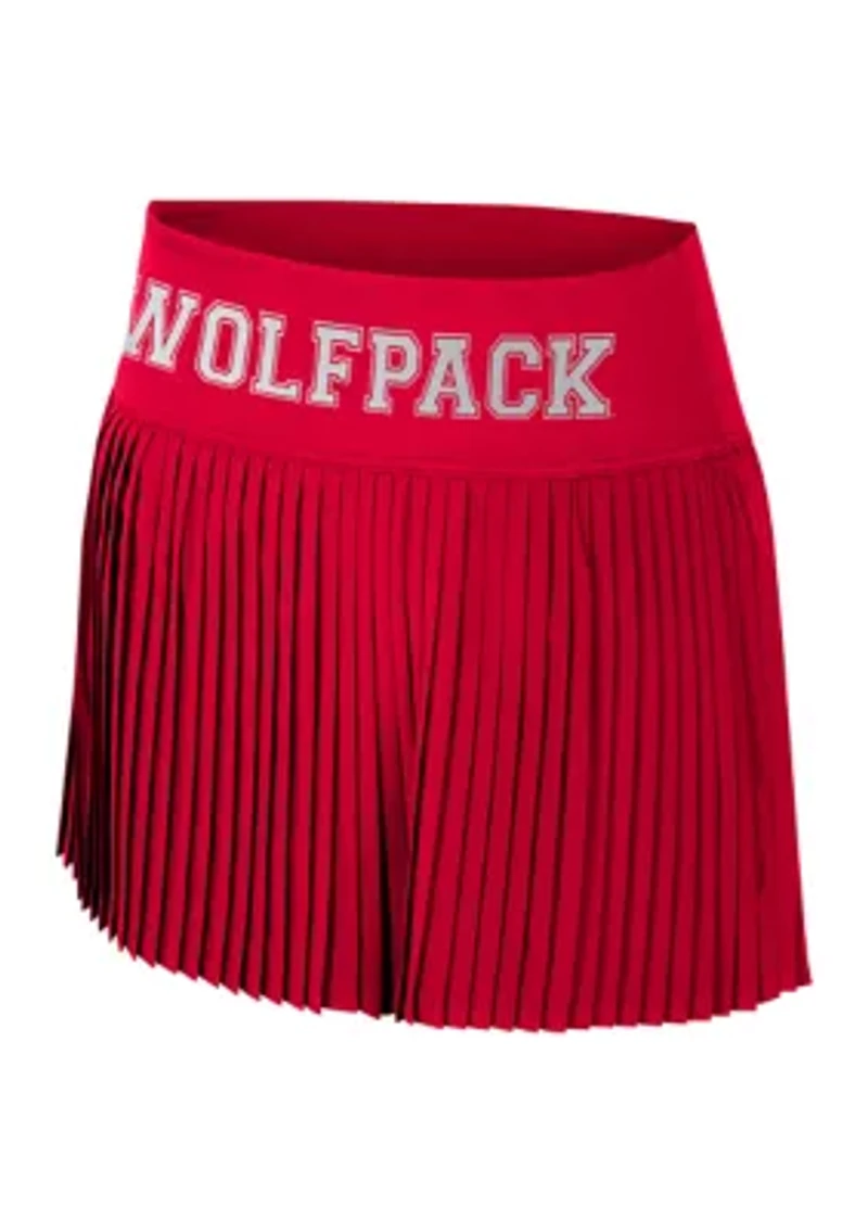 NCAA NC State Wolfpack Sorority Row Pleated Skort