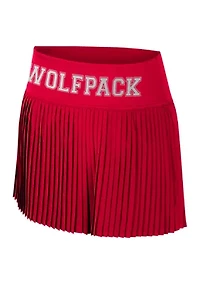 NCAA NC State Wolfpack Sorority Row Pleated Skort