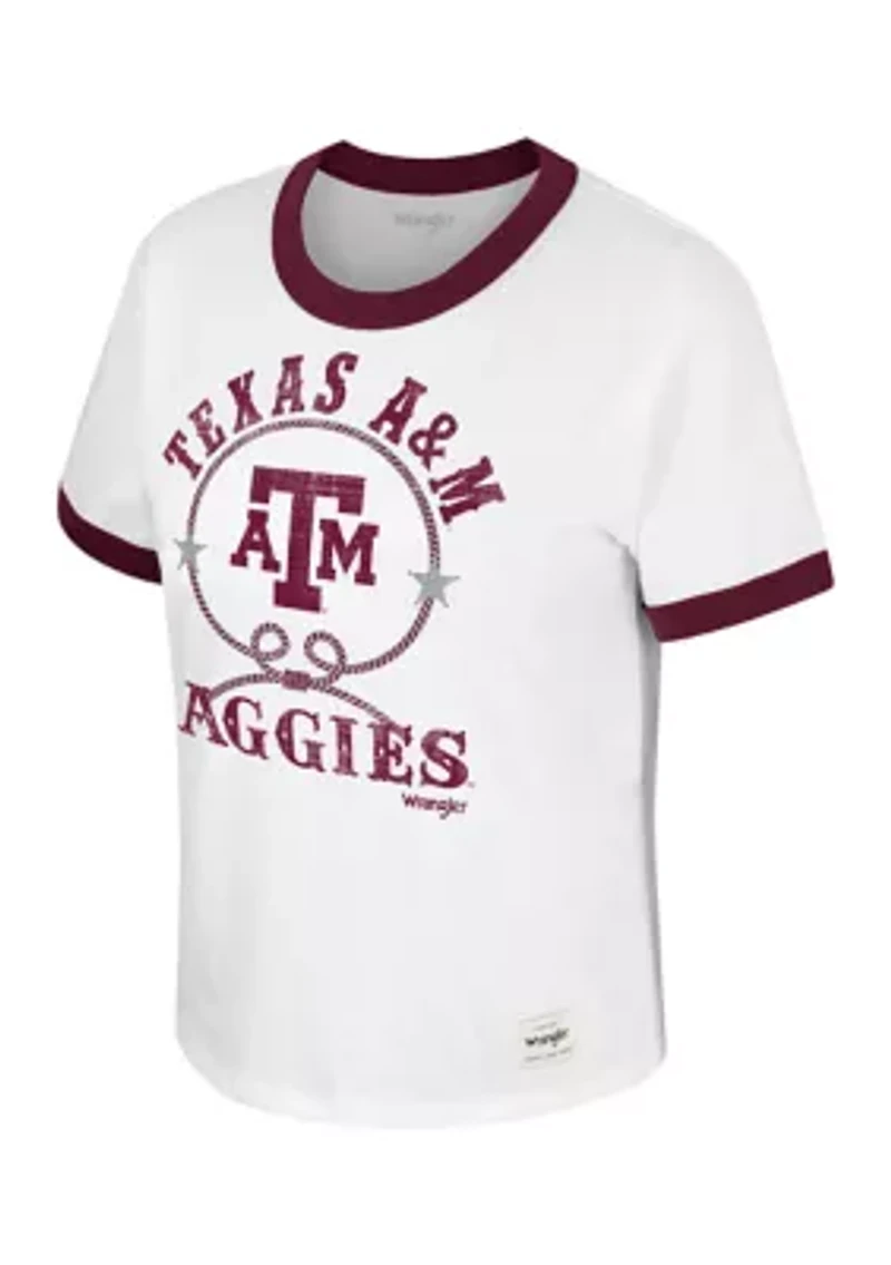 Women's NCAA Texas A&M Aggies Distressed Graphic T-Shirt