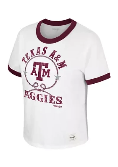 Women's NCAA Texas A&M Aggies Distressed Graphic T-Shirt